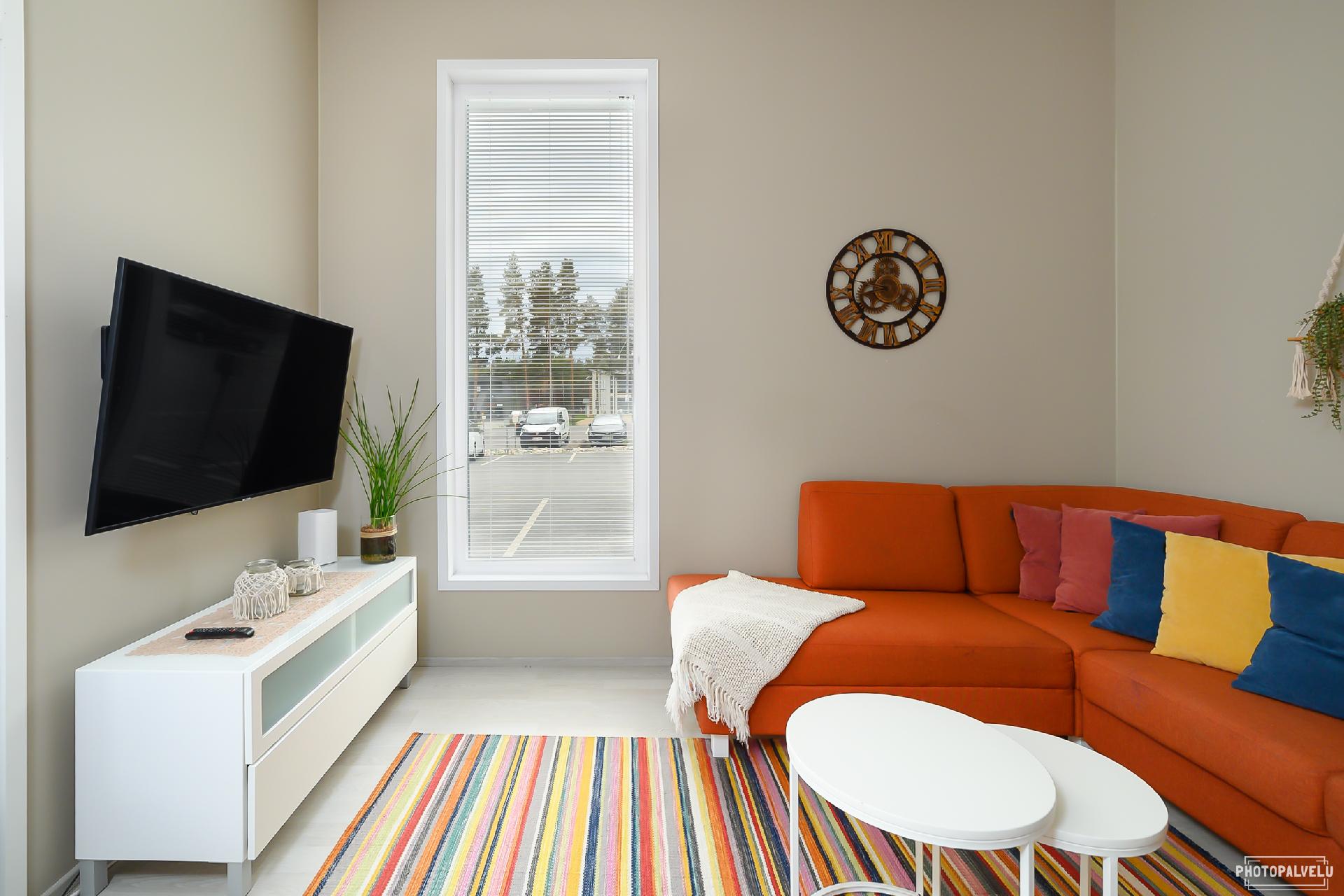 Lämmin värimaailma tuo kodikkuuden