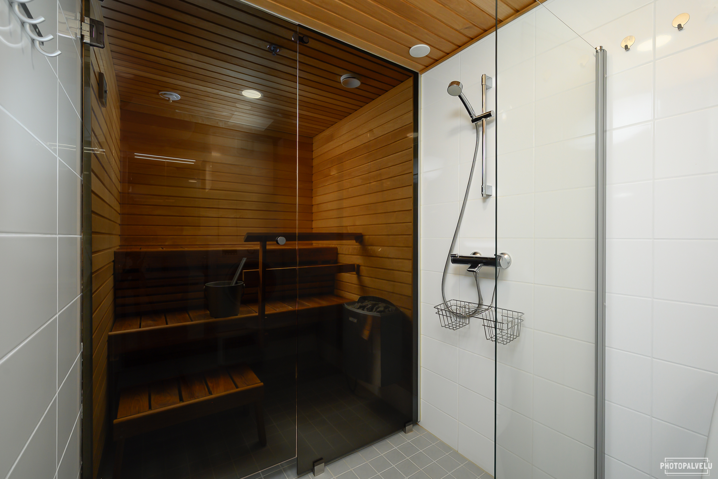 Kylpyhuone ja sauna