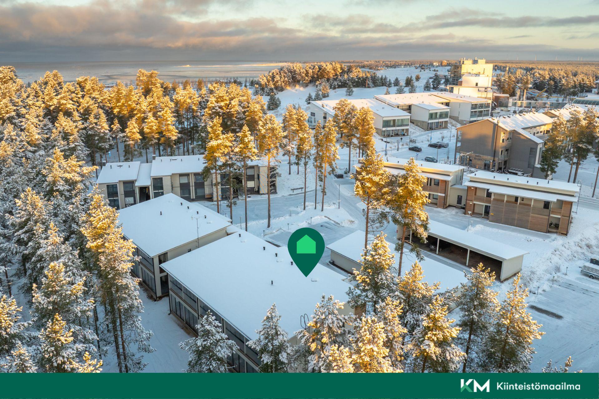 Sijainti matkailukeskuksen ytimessä