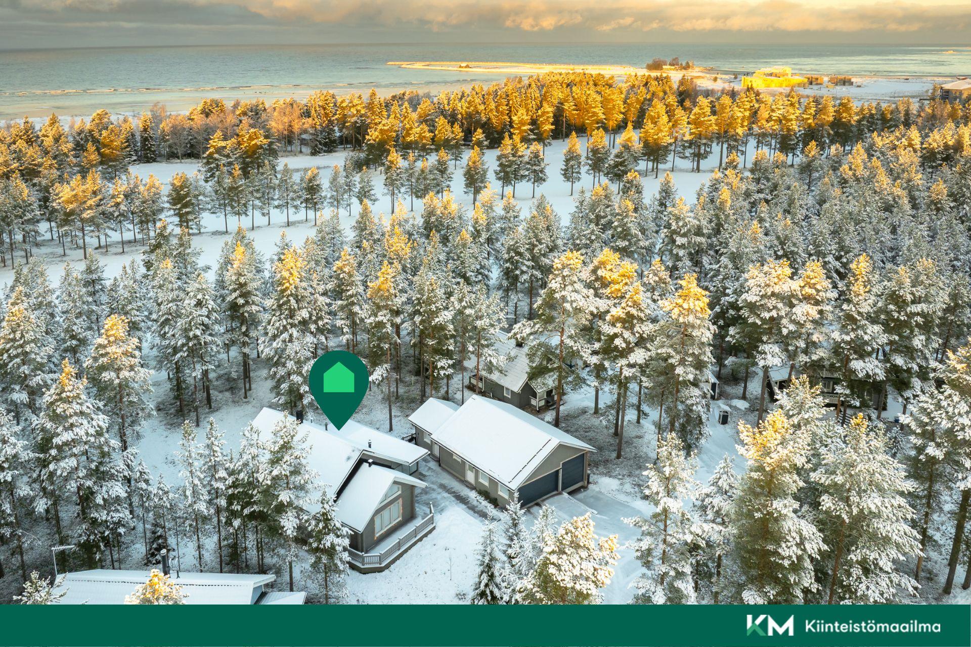 Kävelymatka merenrantaan