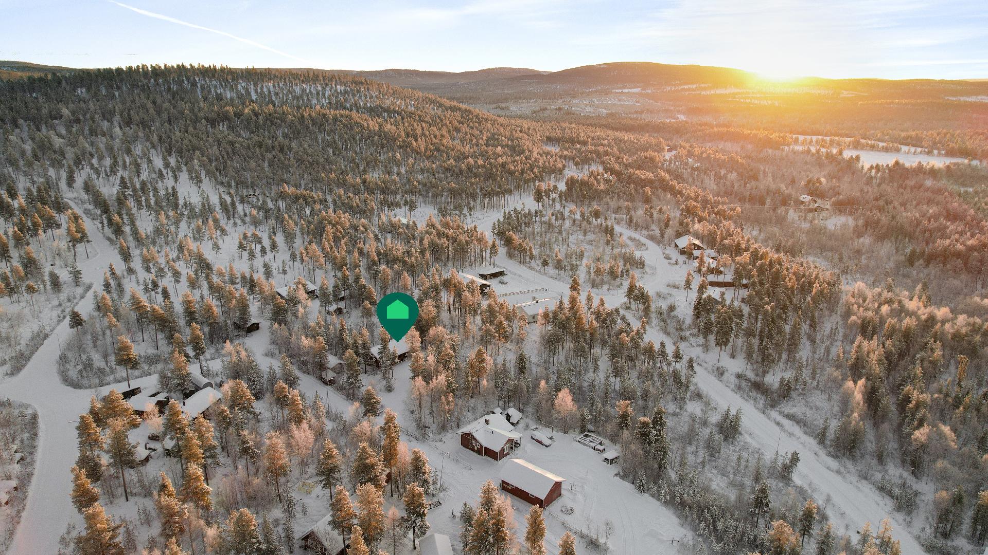 Näkymä Sylvenvaaran suuntaan