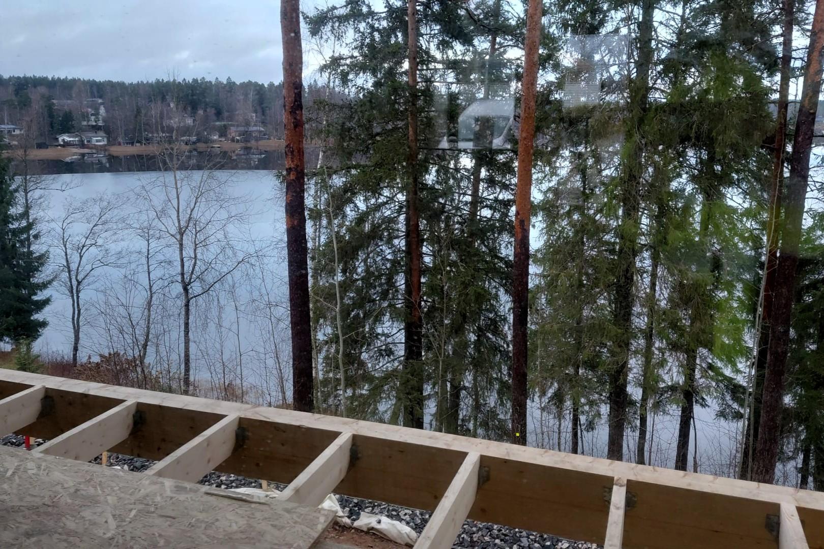 Näkymä huoneiston 3 olohuoneesta