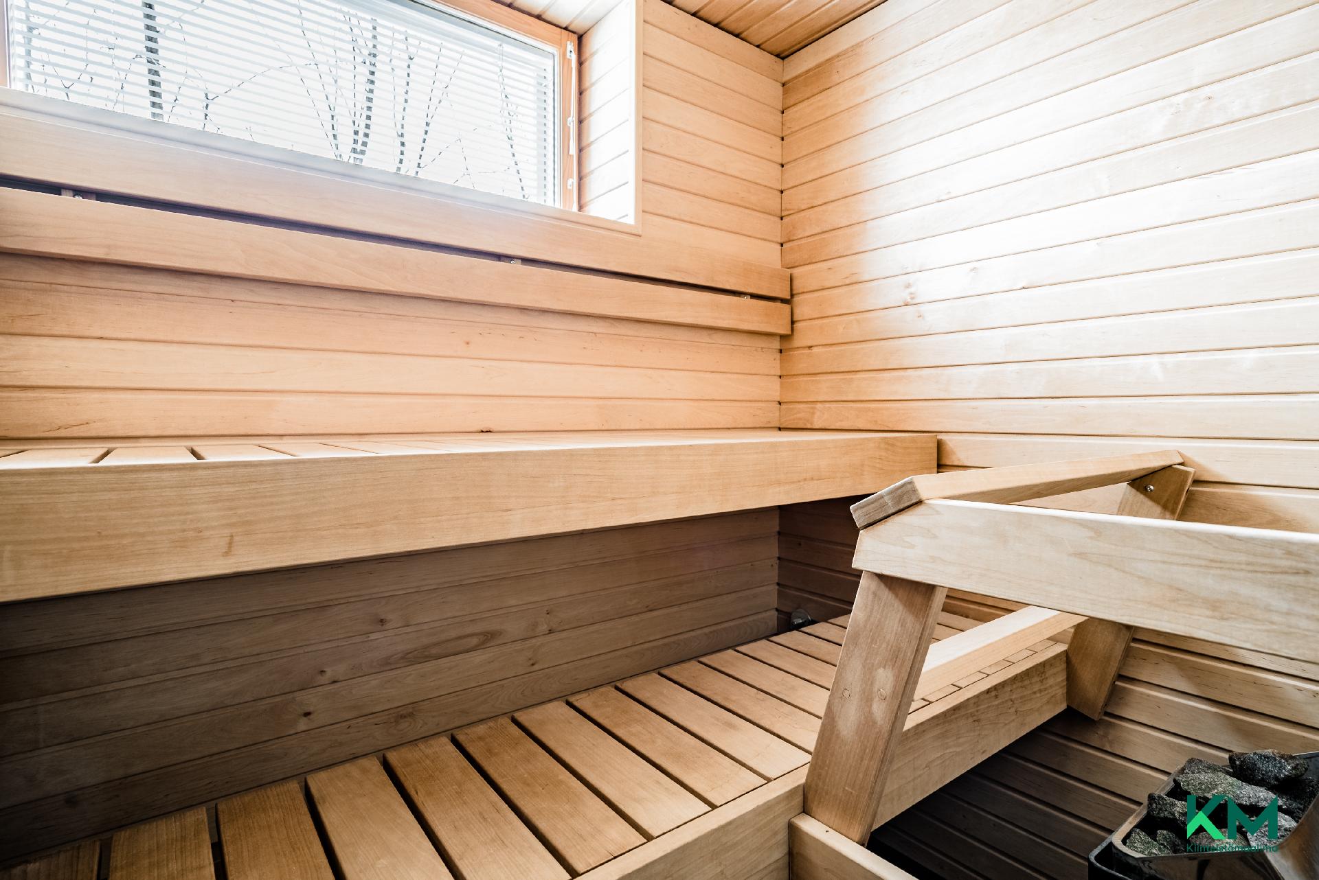 ikkunallinen sauna