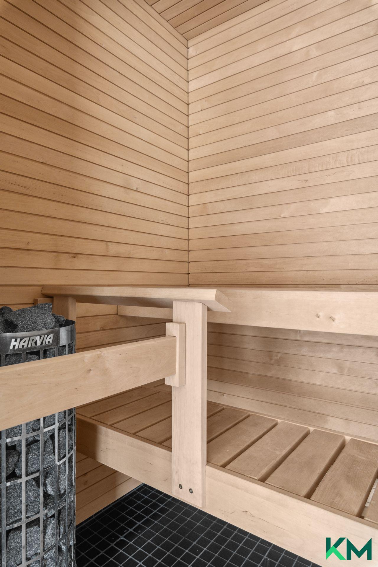 Asunnon sauna