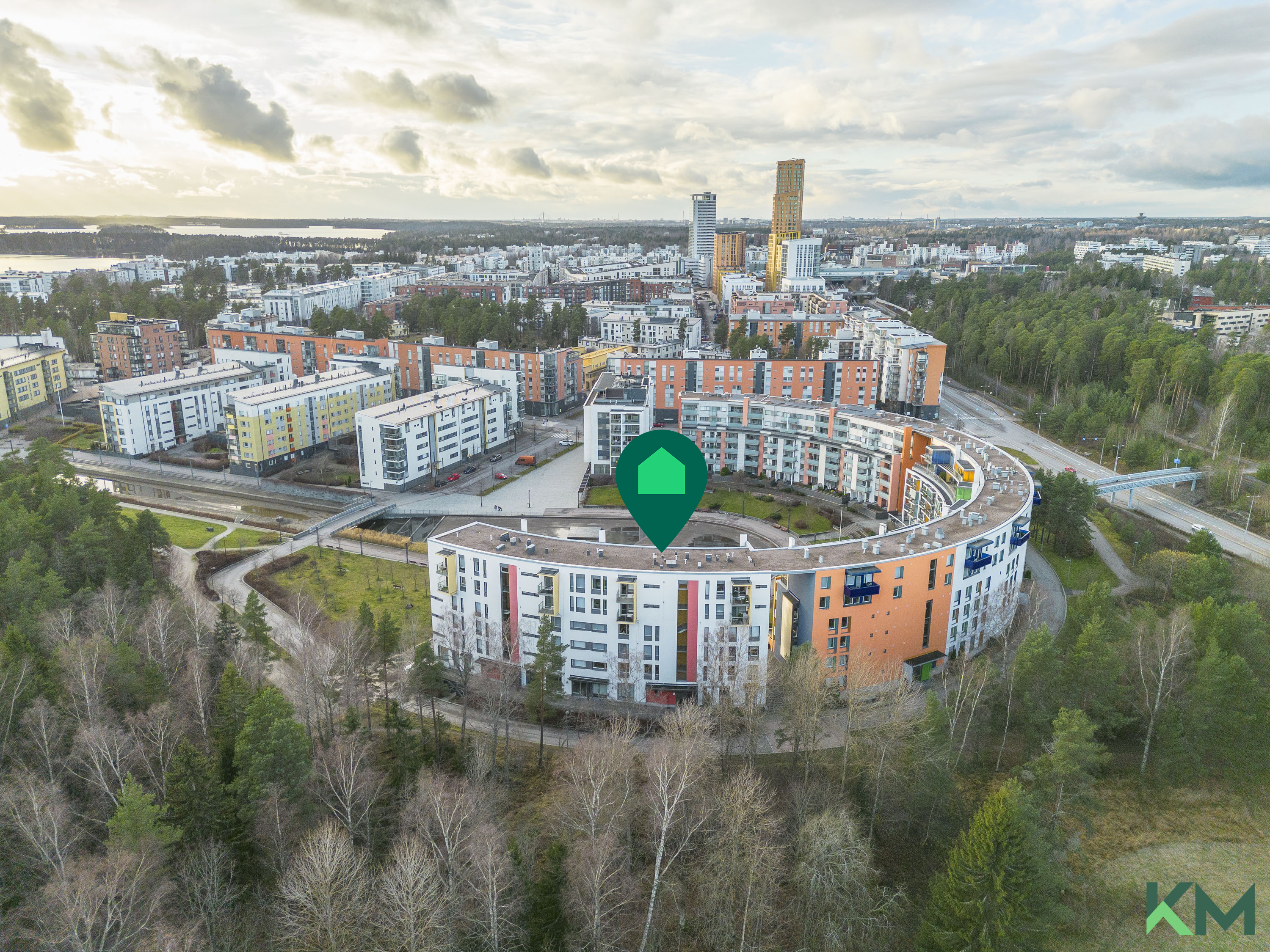 Metrolle kävelet viidessä minuutissa