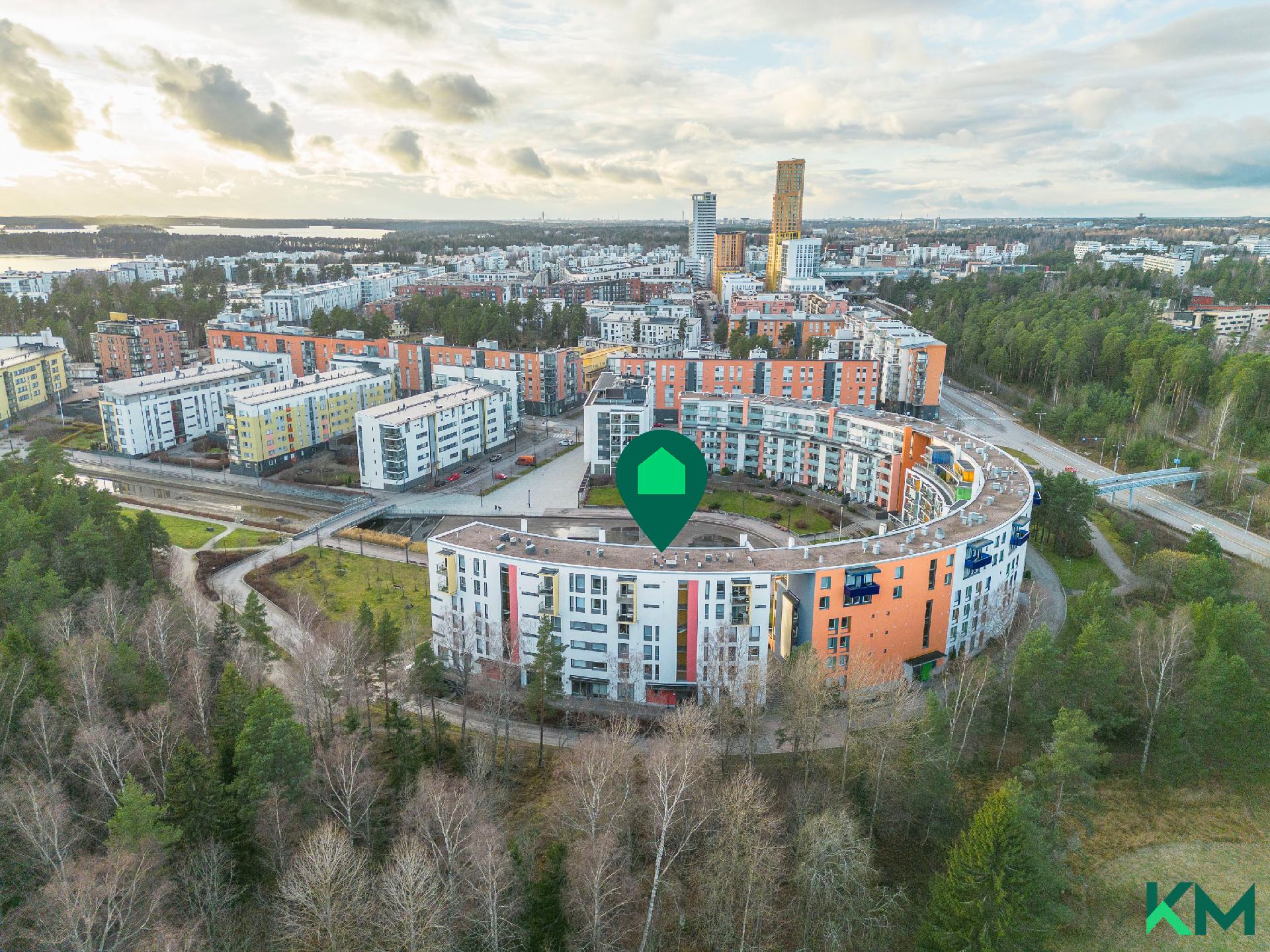 Metrolle kävelet viidessä minuutissa