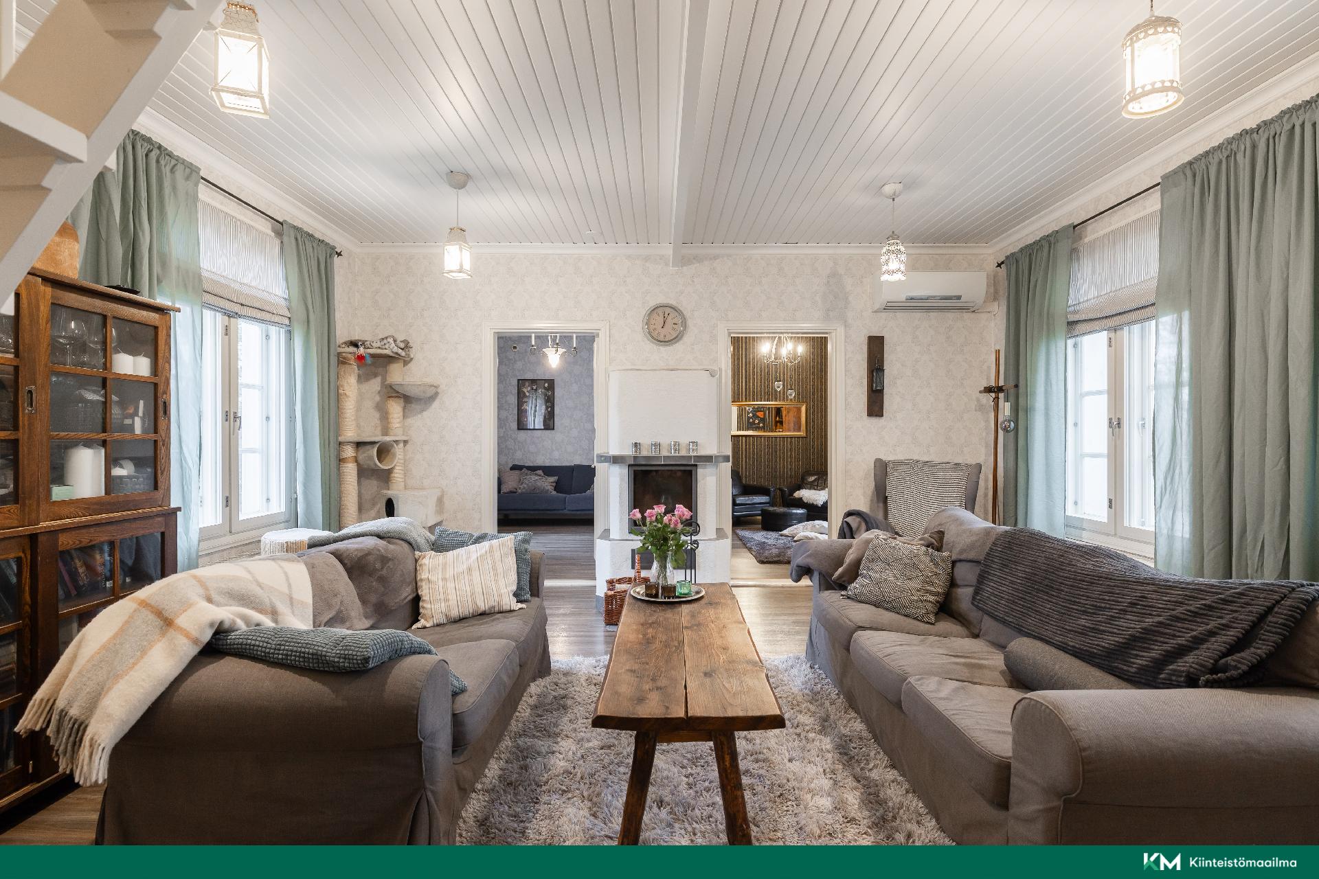 Olohuone kutsuu viihtymään