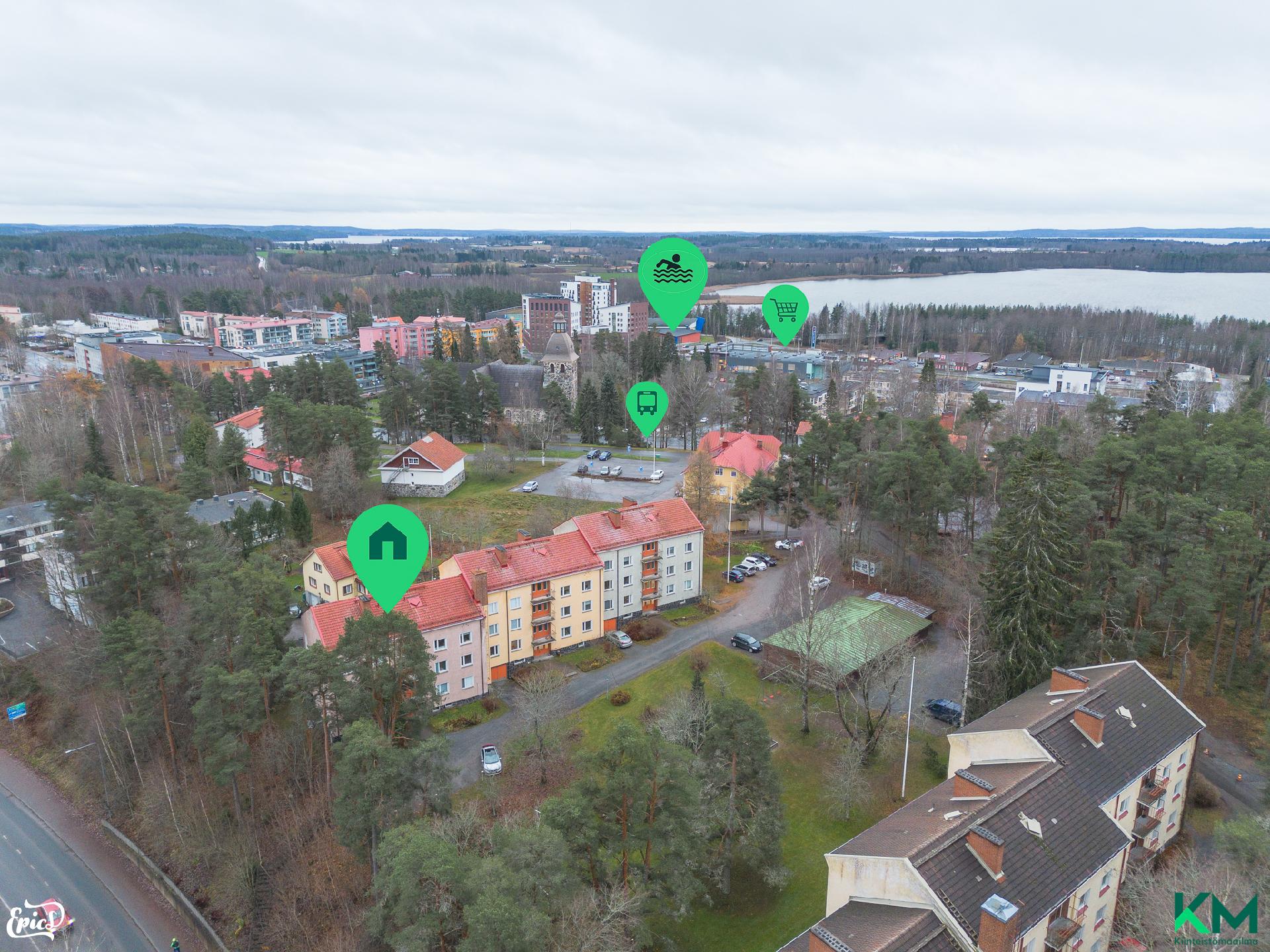 Tapulintie 10, Keskusta, Kangasala