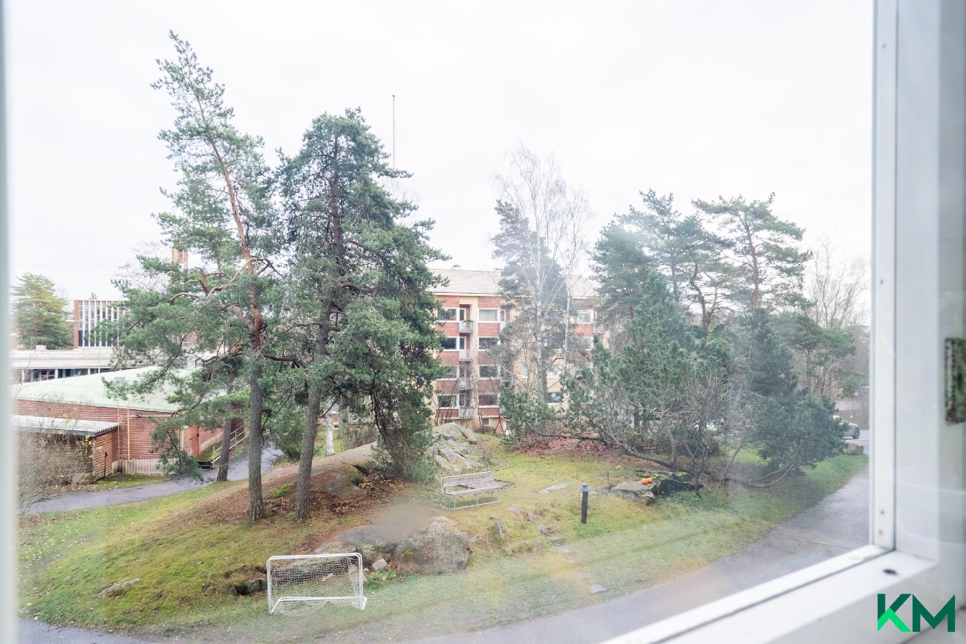 Keittiön ikkunanäkymää