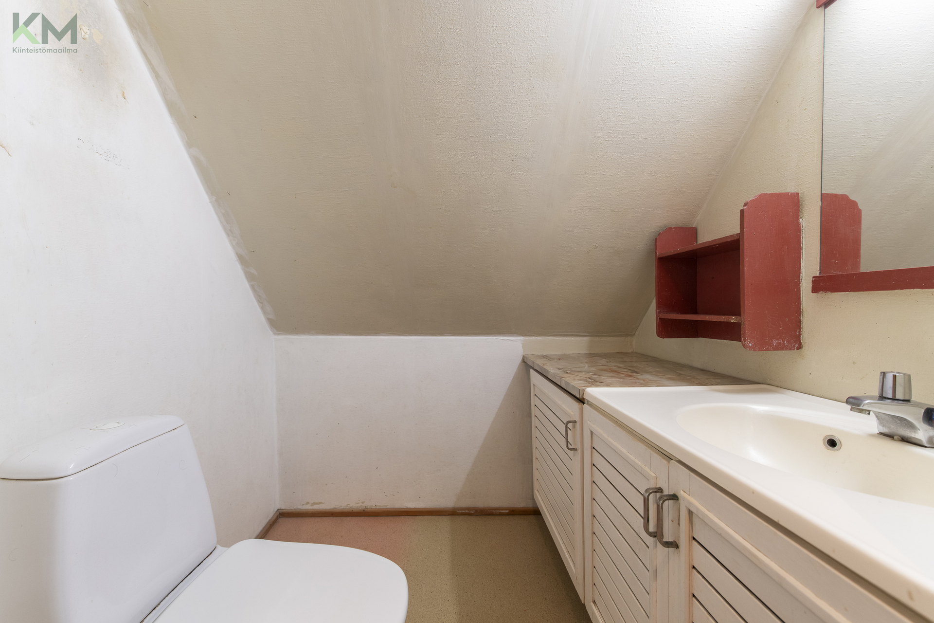 Portaiden alus wc