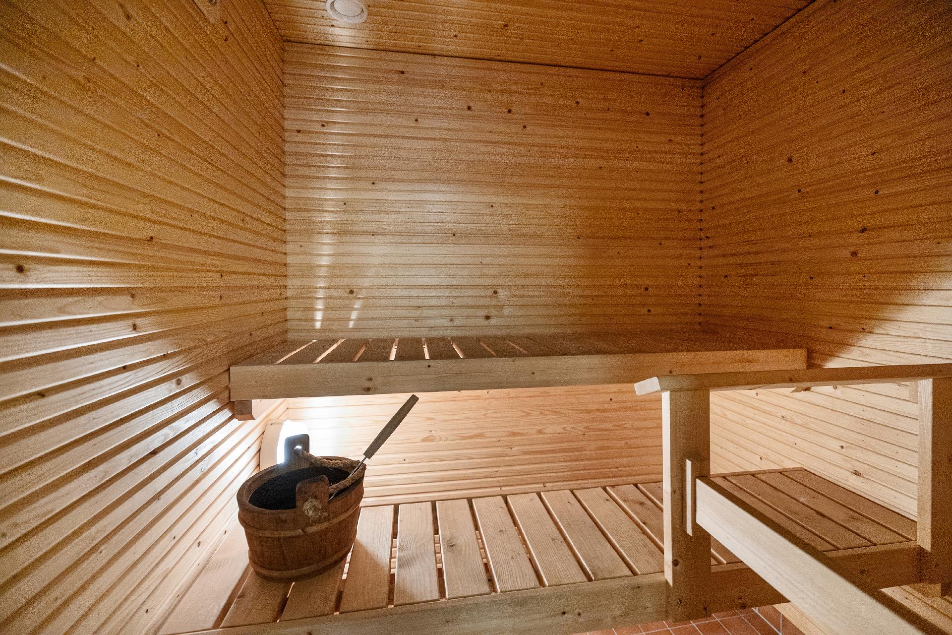 Oma sauna tuo arkeen luksusta!