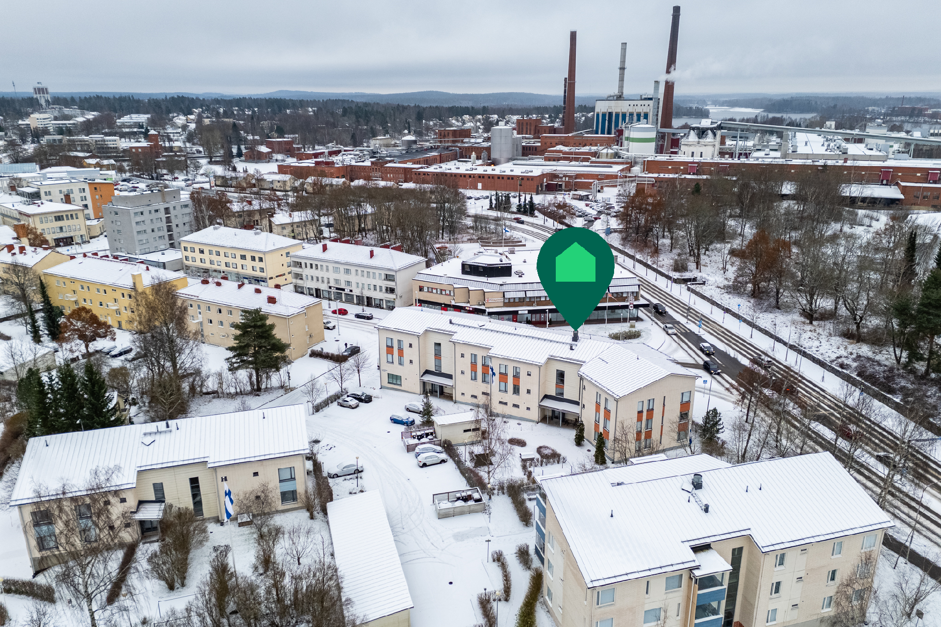 Salonkatu 1, Keskusta, Valkeakoski