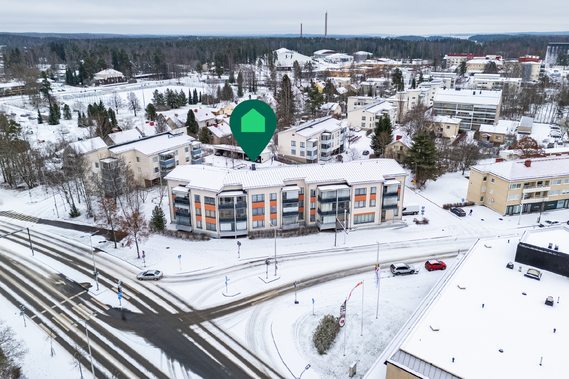 Salonkatu 1, Keskusta, Valkeakoski