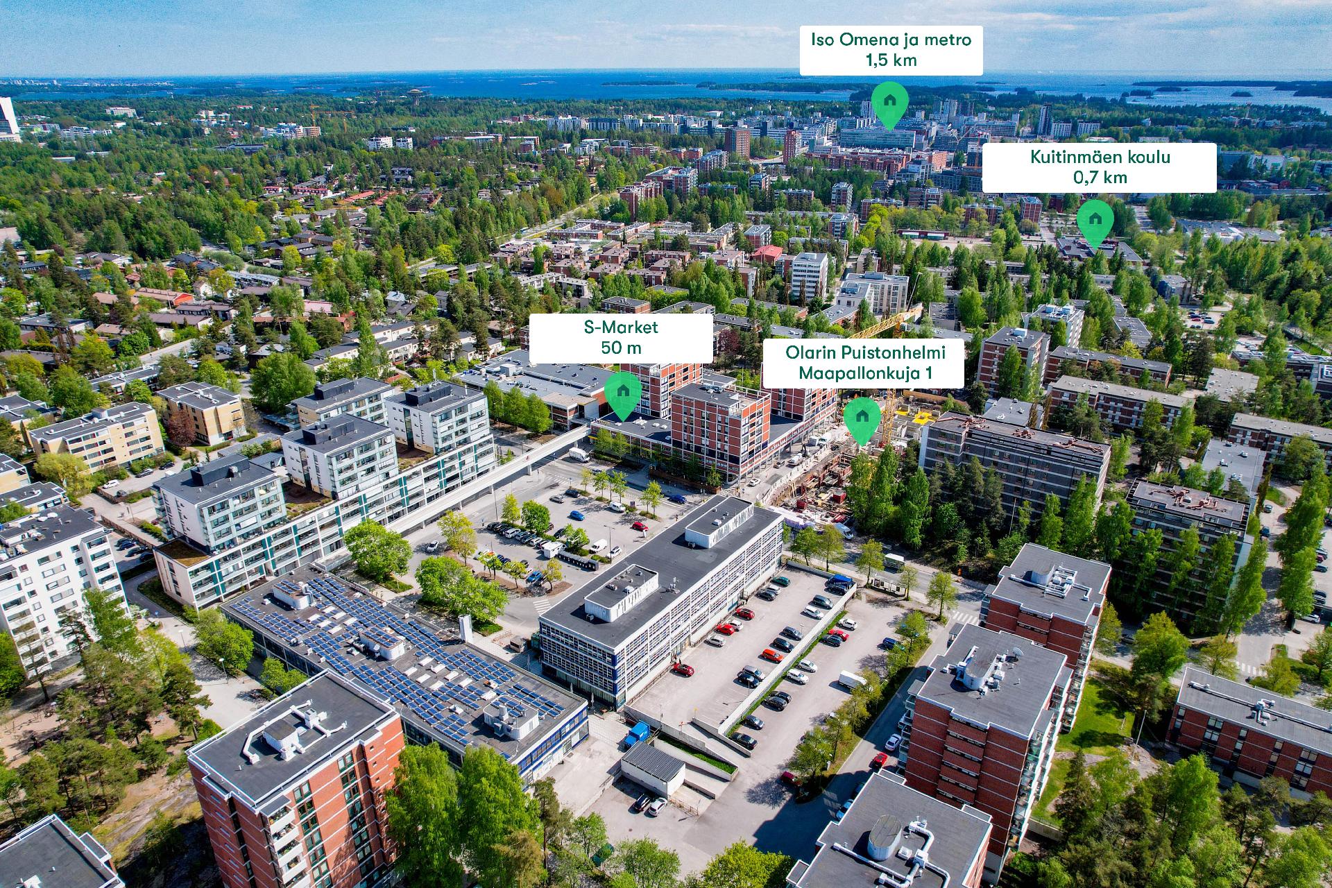 Maapallonkuja 1 A 39, Olari, Espoo