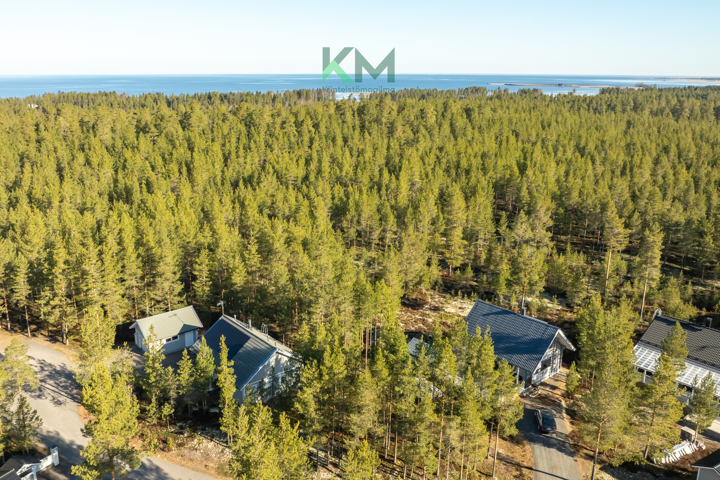 Ympärillä pääosin vakituista asutusuta