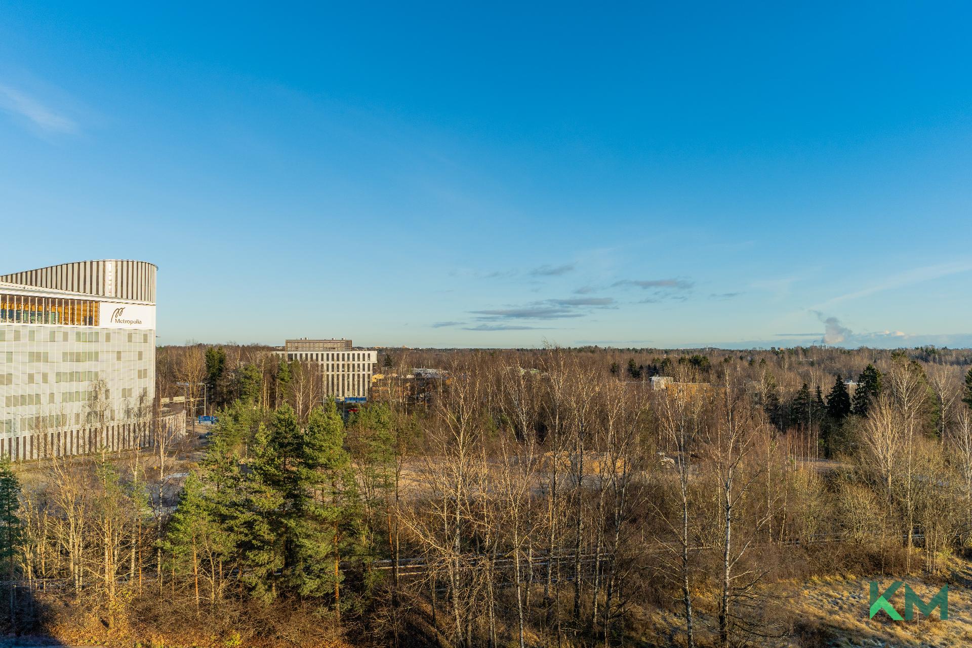 Näkymä makuuhuoneesta