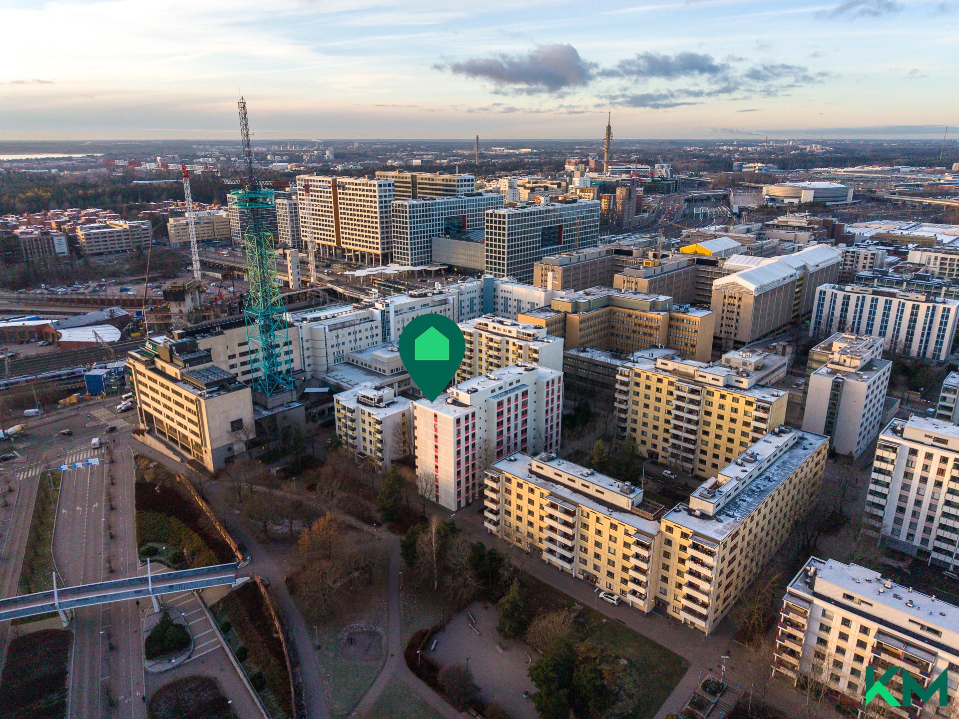 Erinomainen sijainti heti Triplan läheisyydessä