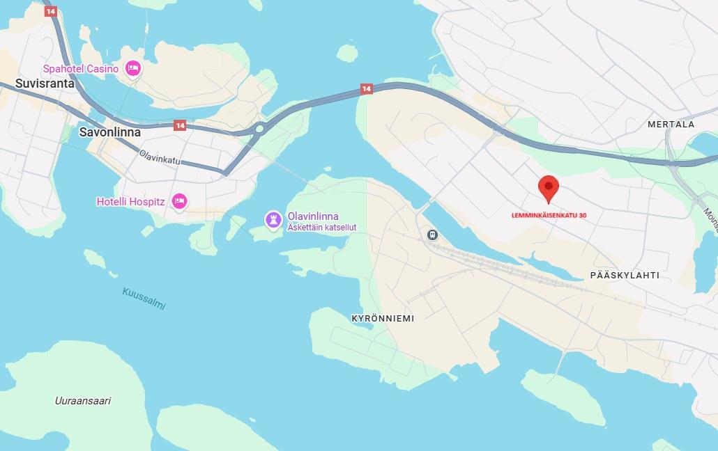 Lemminkäisenkatu 30, Pääskylahti, Savonlinna