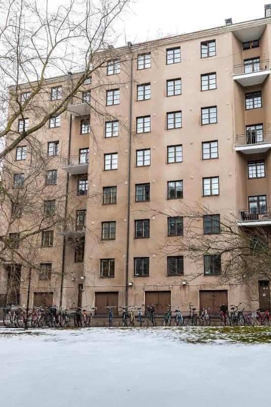 julkisivu sisäpihalta