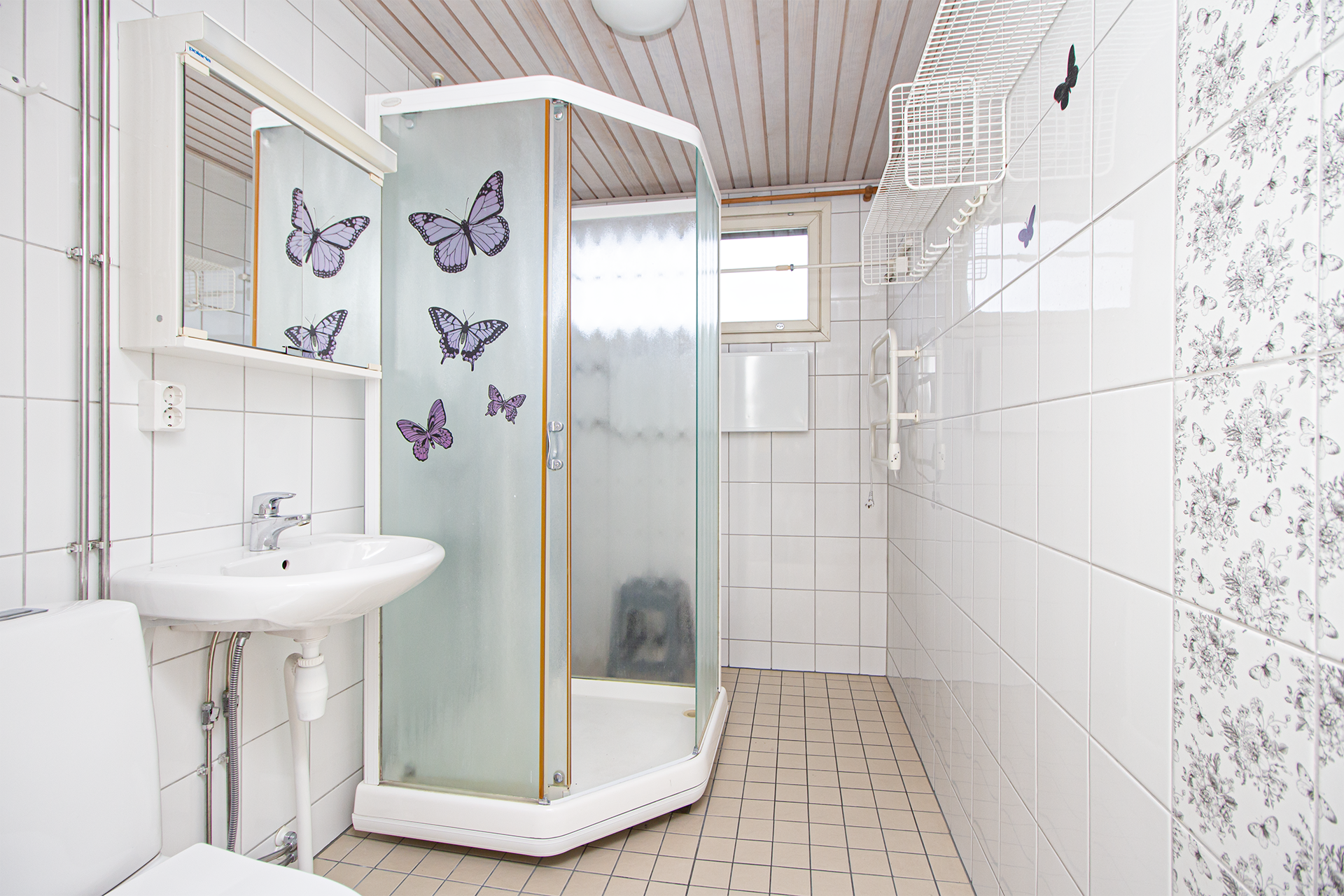 Ikkunallinen kylpyhuone