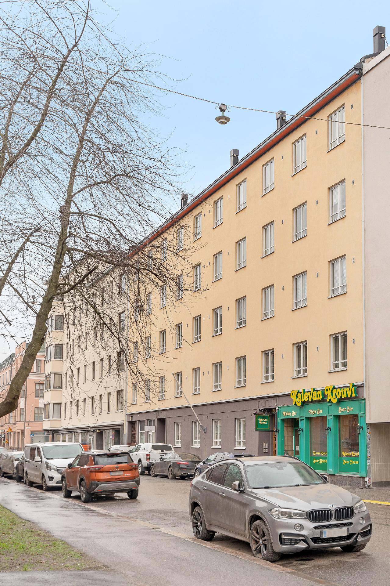 Nurmialuetta ja puustoa vastapäätä.