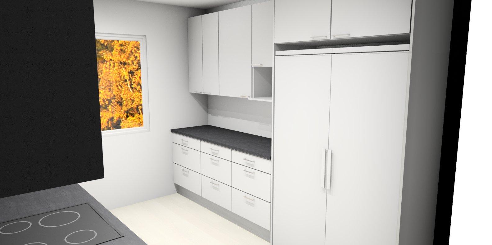 Esimerkkimallikuva keittiöstä