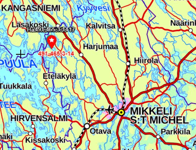 Halmeniementie, Viljakkalansaari - rakennustontti/metsätila, Mikkeli