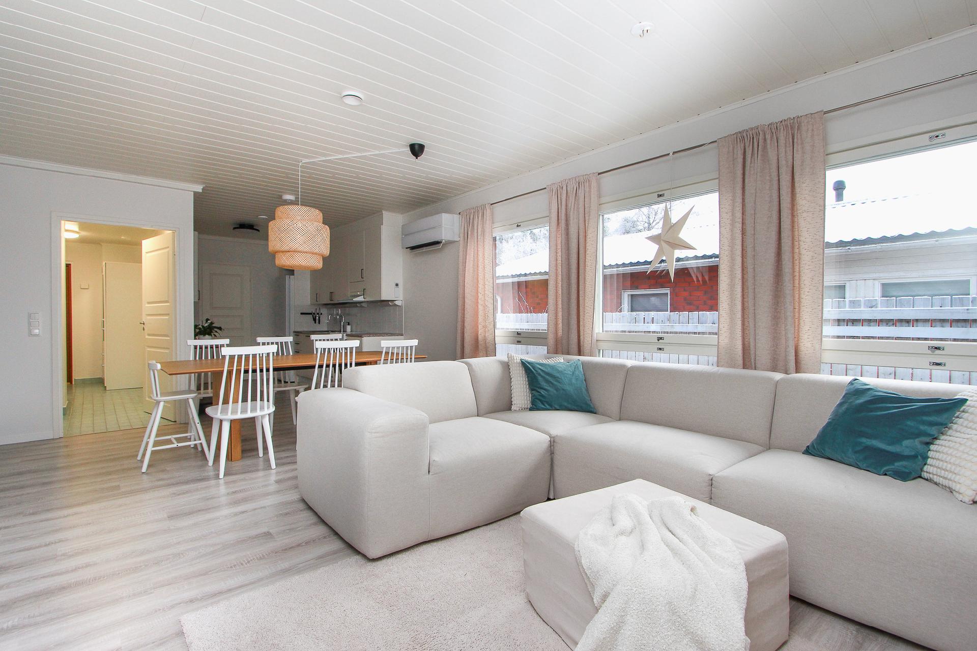 olohuone ja ruokailutilat