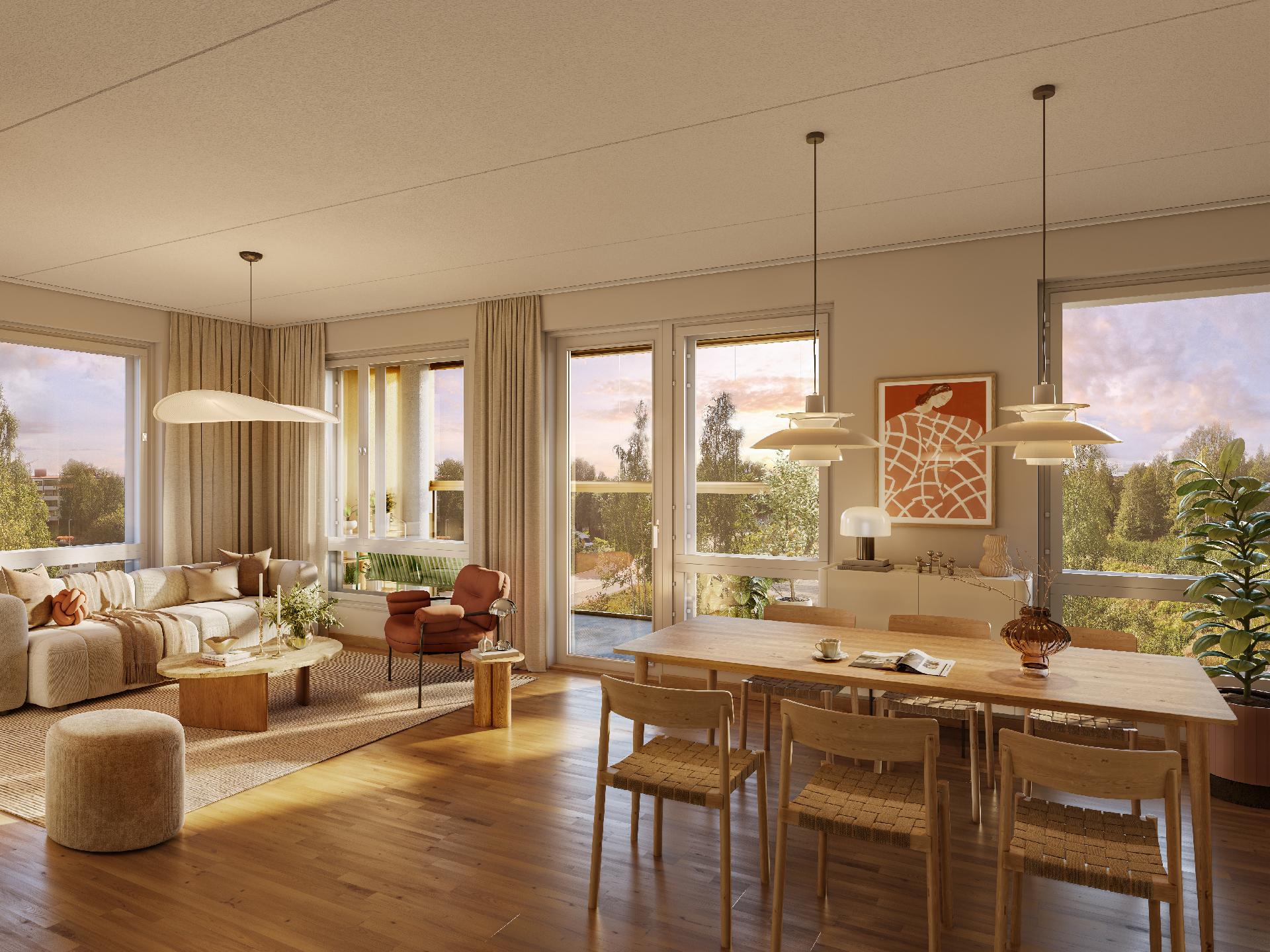 Kurjenkuja 2 B 4, Kivistö, Jyväskylä