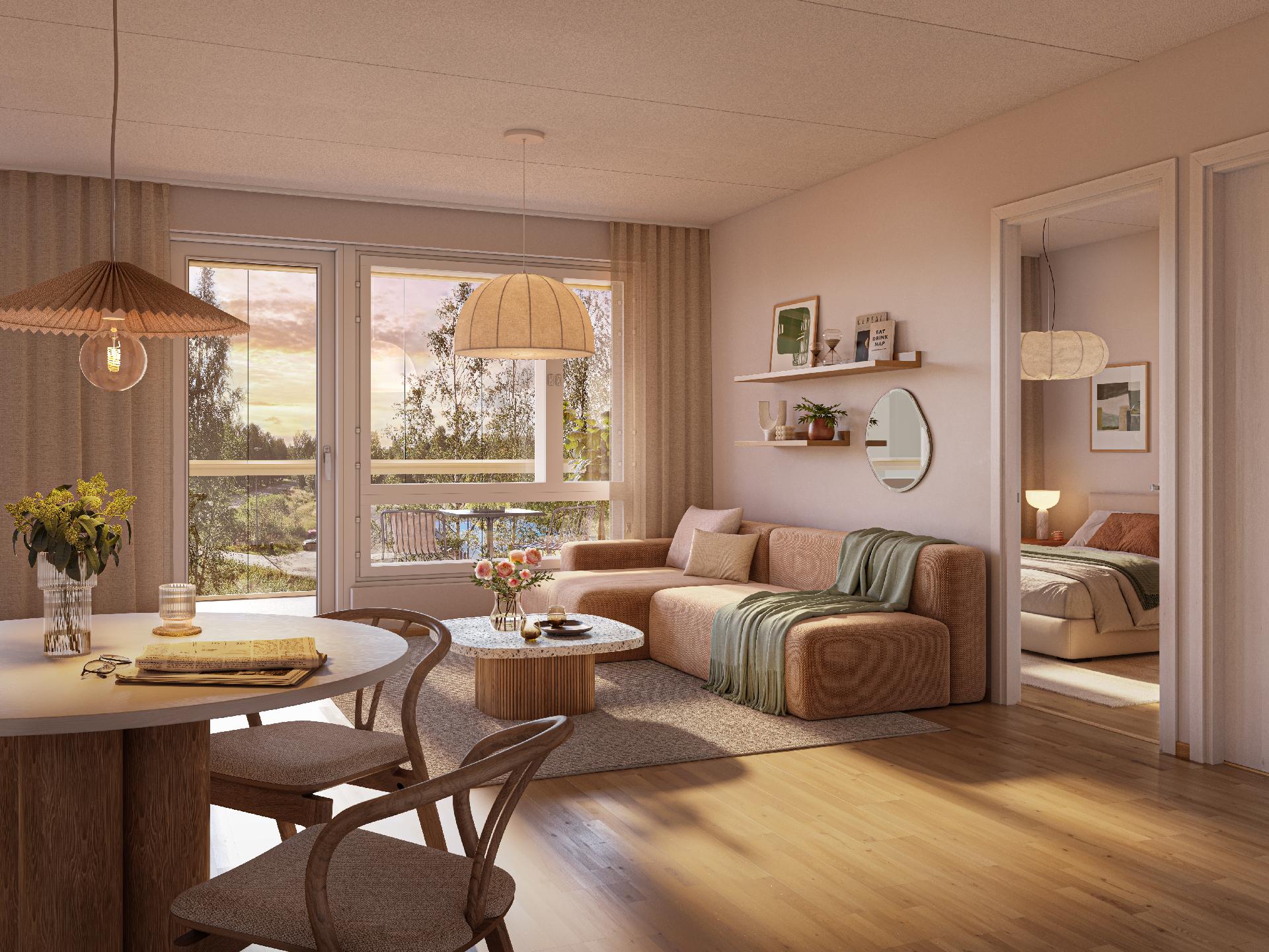 Kurjenkuja 2 B 4, Kivistö, Jyväskylä