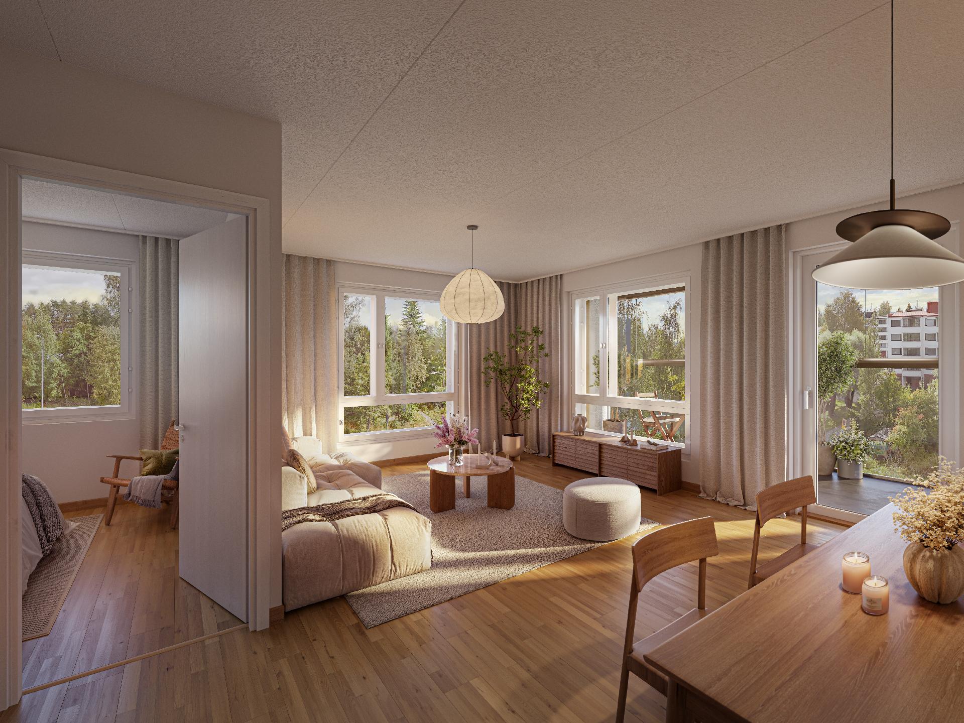 Kurjenkuja 2 B 20, Kivistö, Jyväskylä