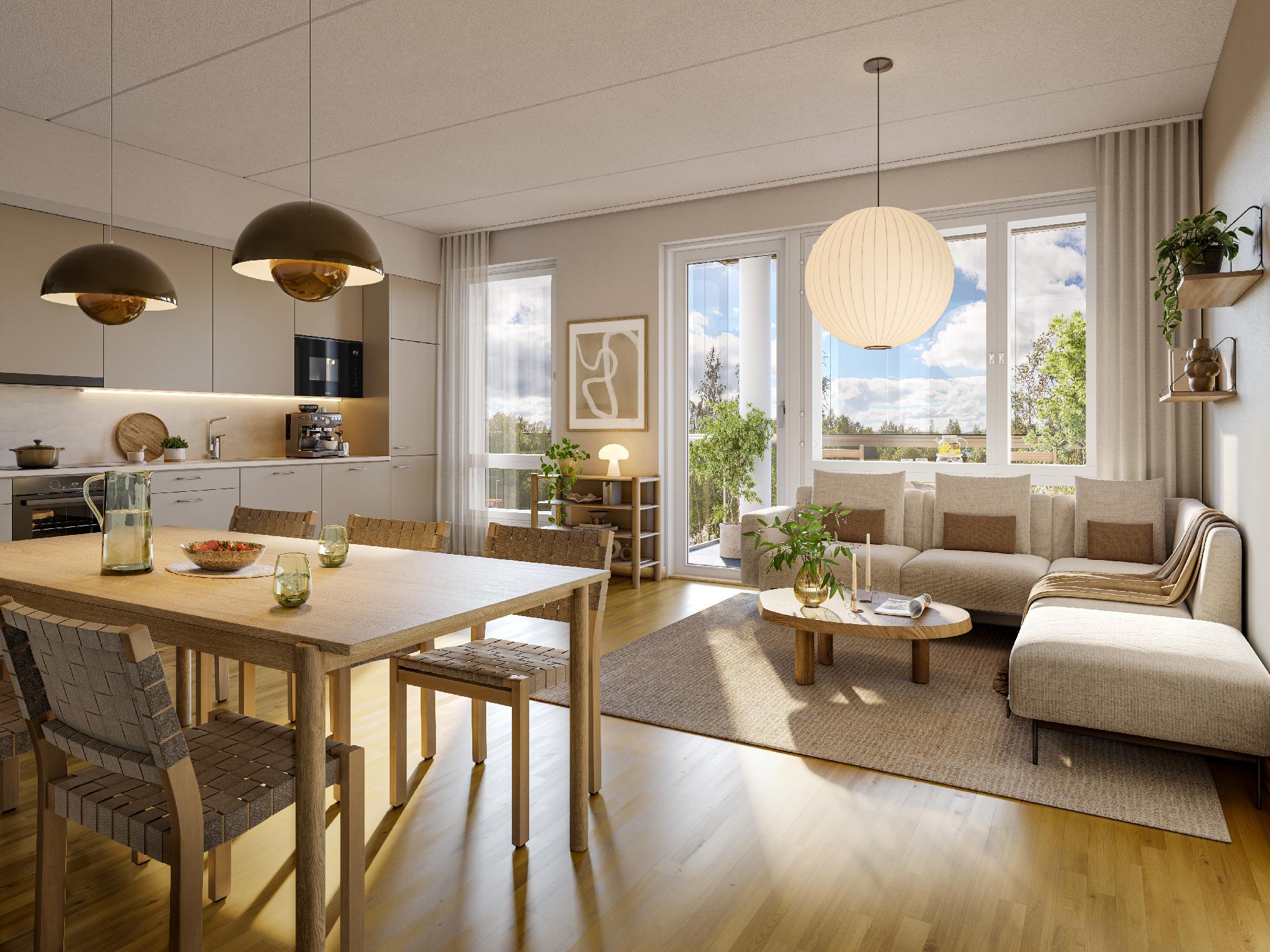 Kurjenkuja 2 B 21, Kivistö, Jyväskylä