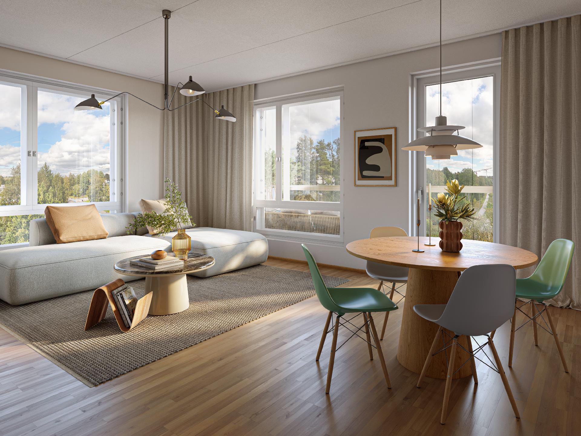 Kurjenkuja 2 B 21, Kivistö, Jyväskylä