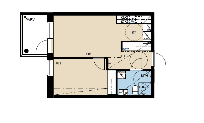 Takojankatu 14 A 3, Kaleva, Tampere