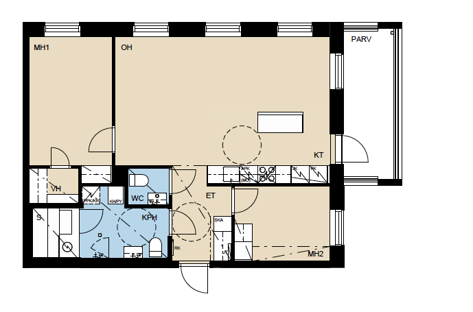 Takojankatu 14 A 5, Kaleva, Tampere