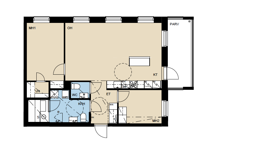 Takojankatu 14 A 27, Kaleva, Tampere