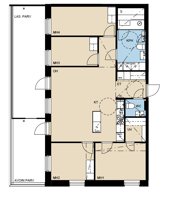 Takojankatu 14 A 45, Kaleva, Tampere