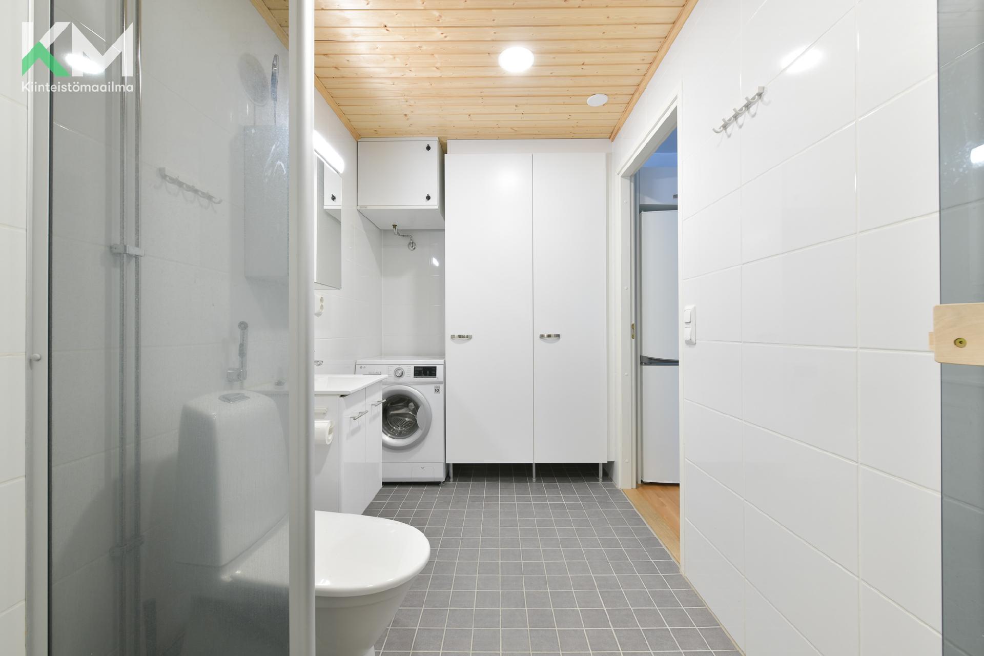 Kuvat pinnoiltaan vastaavasta asunnosta peilikuvana