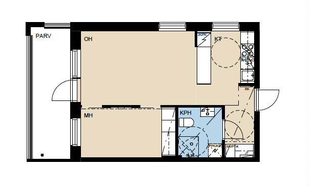 Takojankatu 18 A 61, Kaleva, Tampere