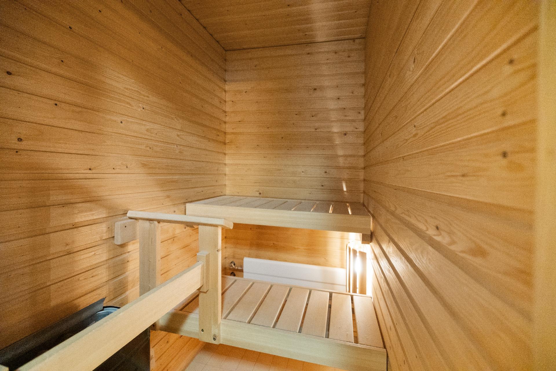 Sauna on ollut vähällä käytöllä
