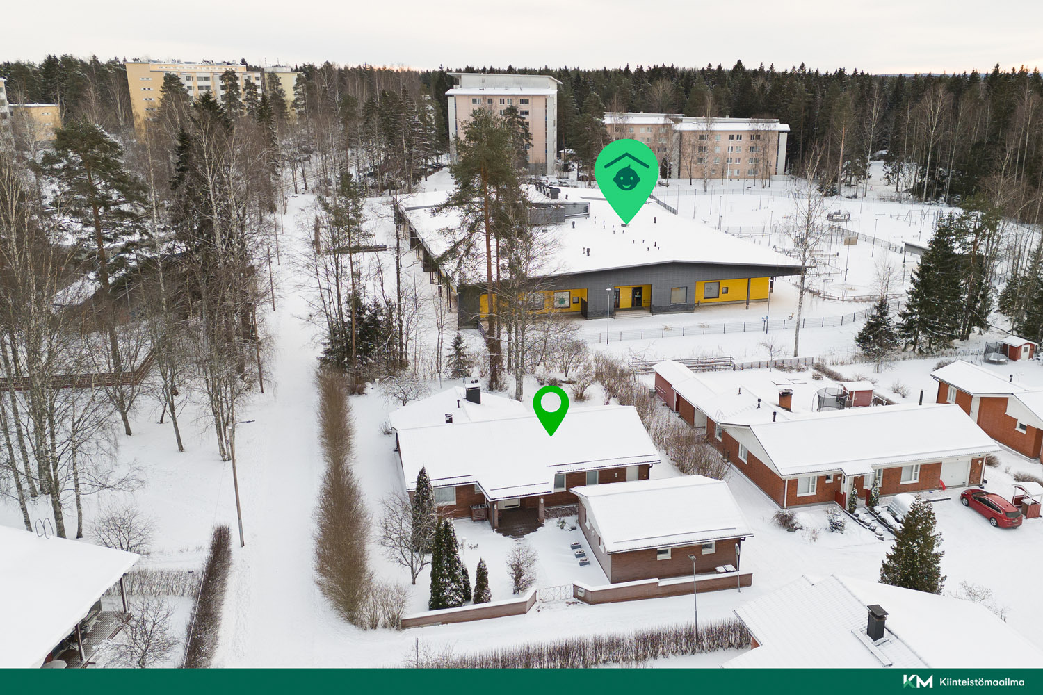 Päiväkoti lähellä