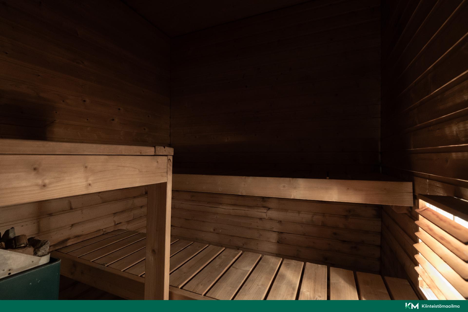 Oma sauna.