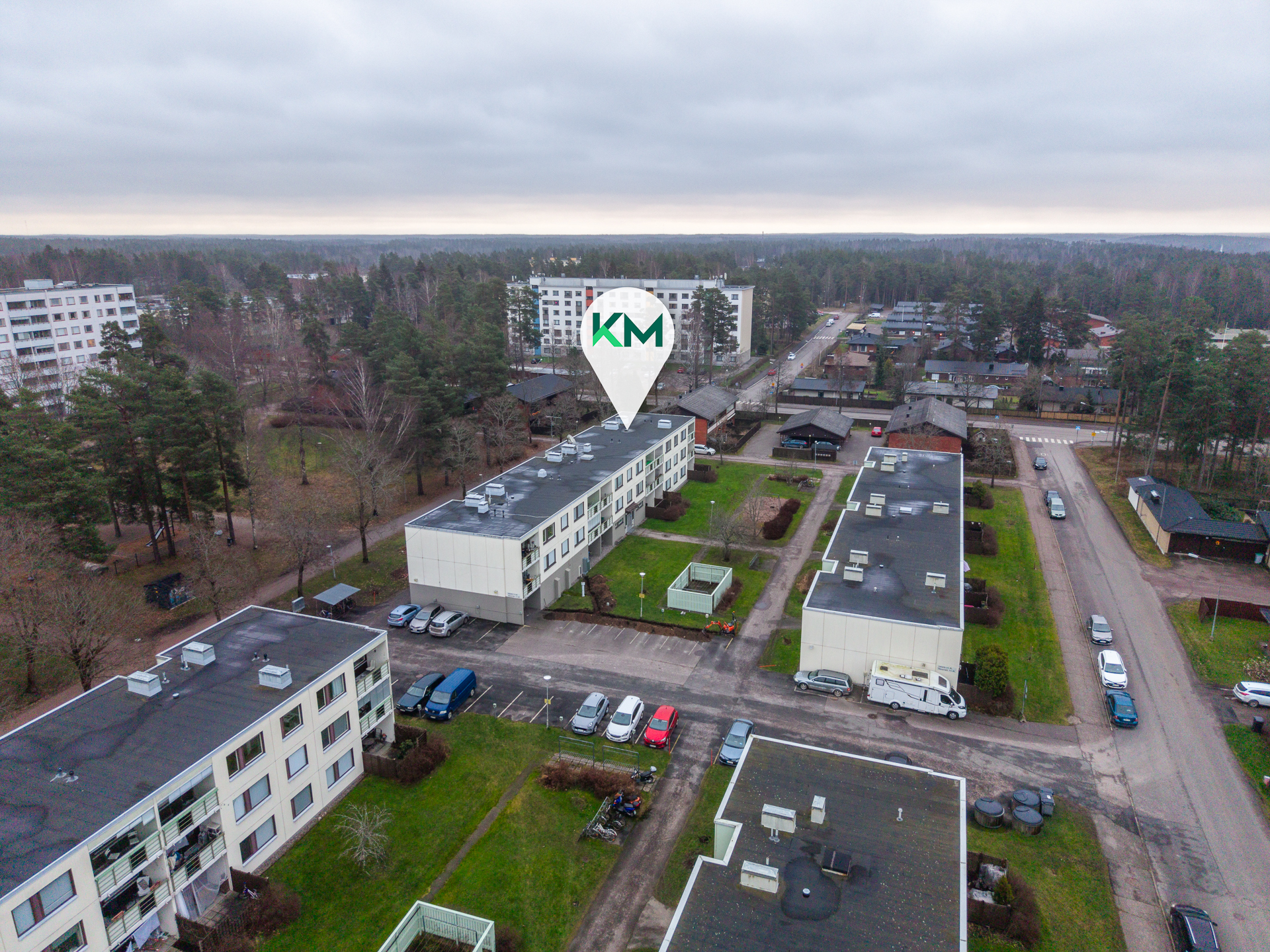 Sijainti yhtiössä