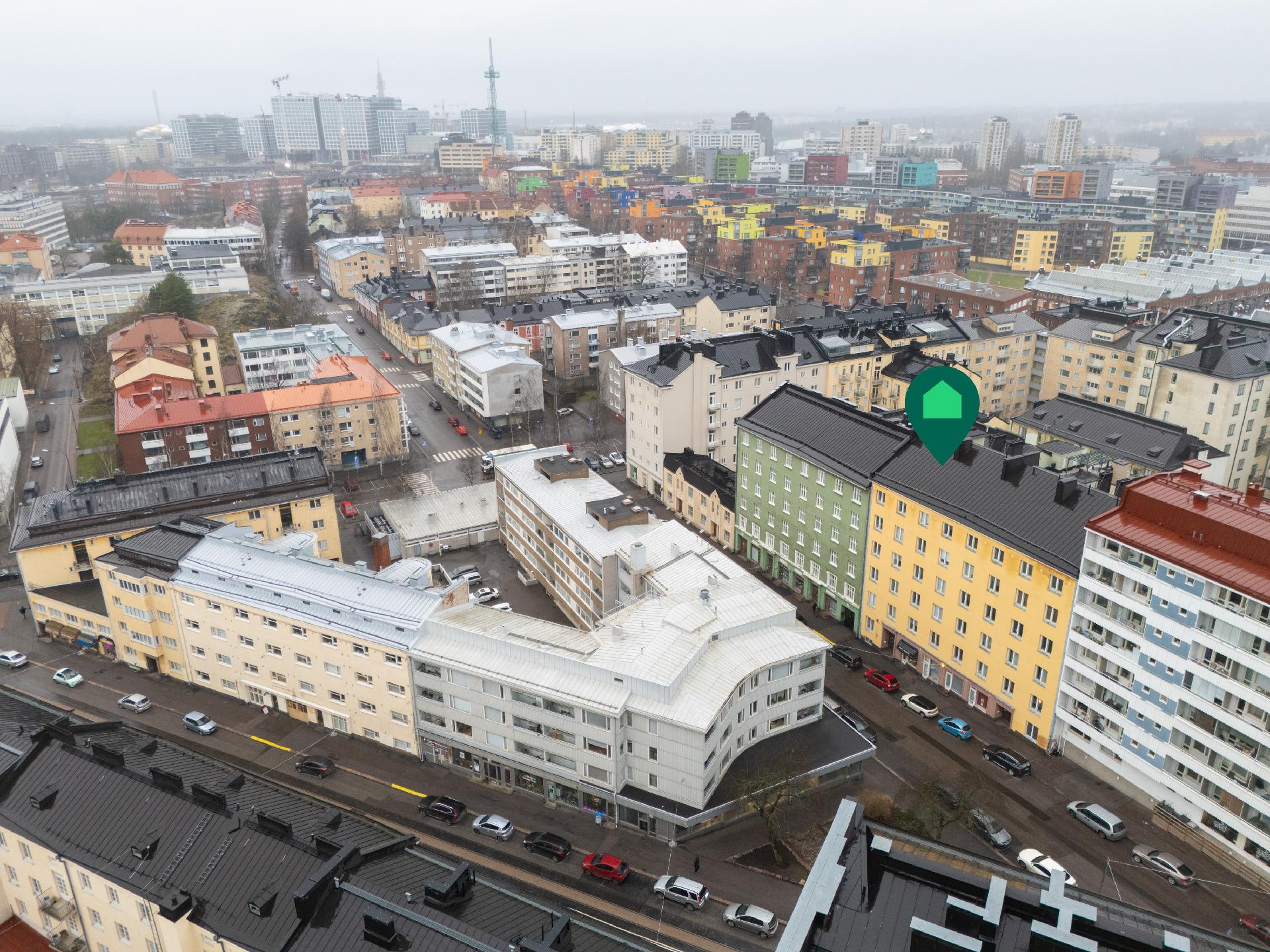 Porvoonkatu 25, Alppila, Helsinki