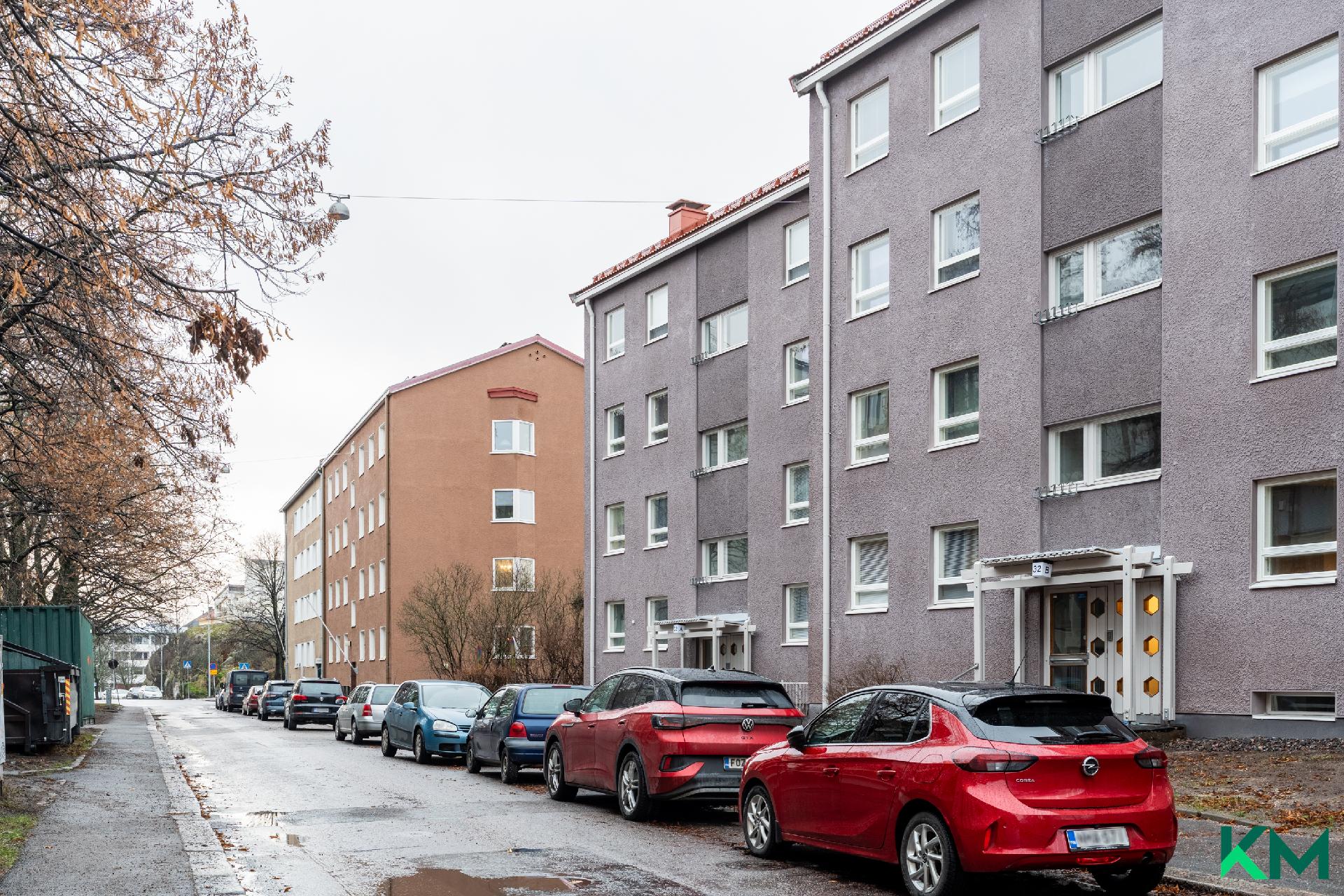 Porvoonkatu 32, Alppila, Helsinki