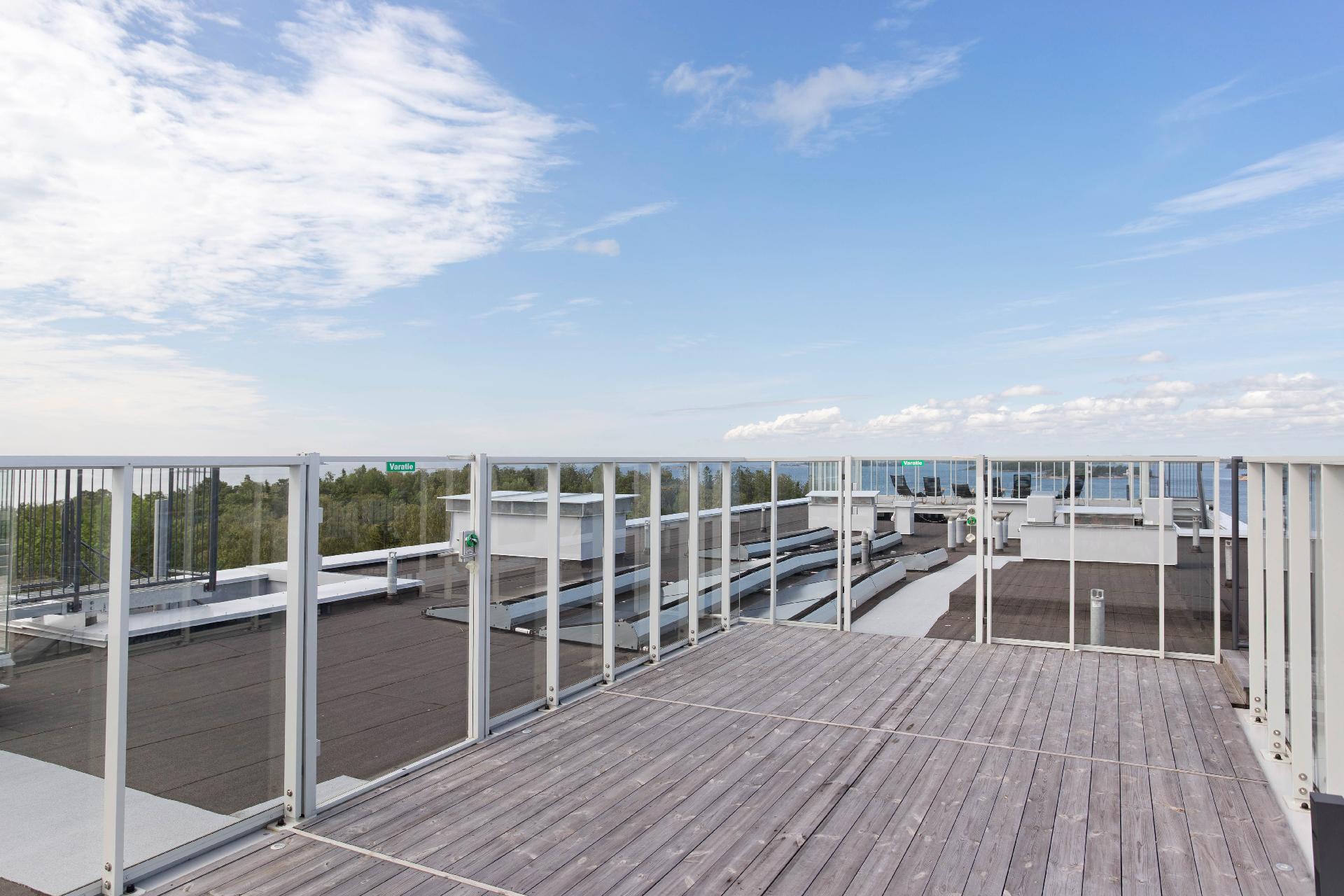 Taloyhtiön kattoterassi