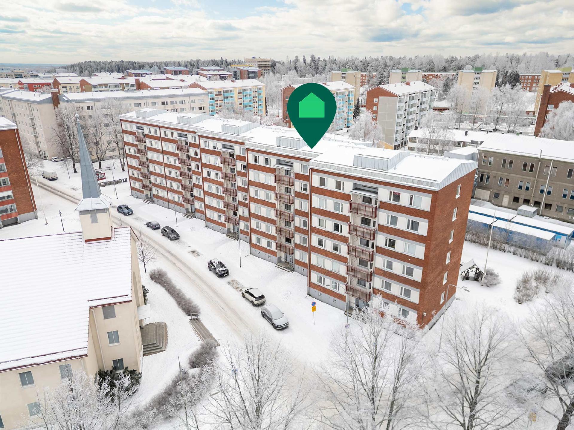 Pellervonkatu 2, Kaleva, Tampere