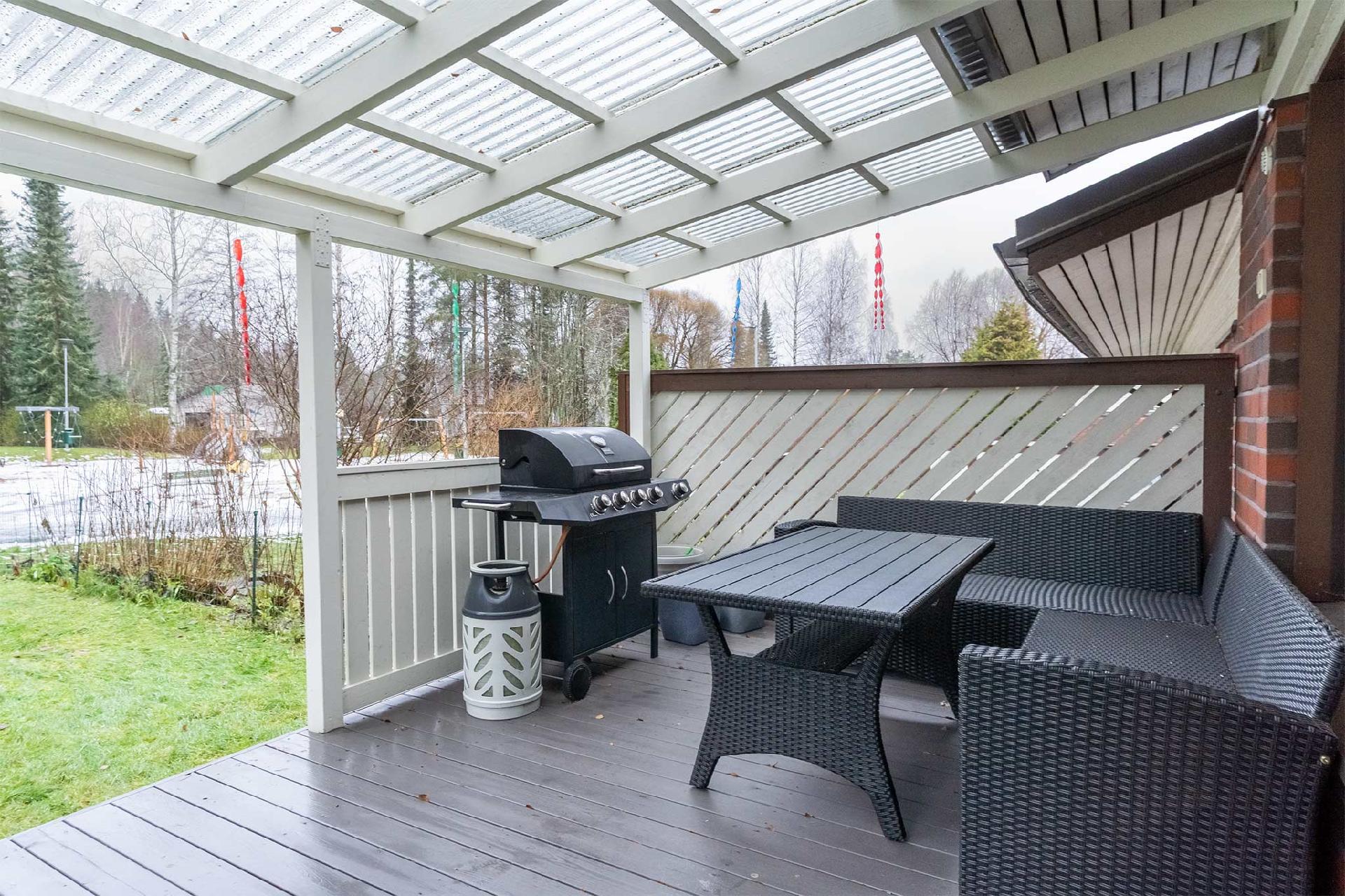 Tässä kelpaa nauttia kesästä ja syksystä