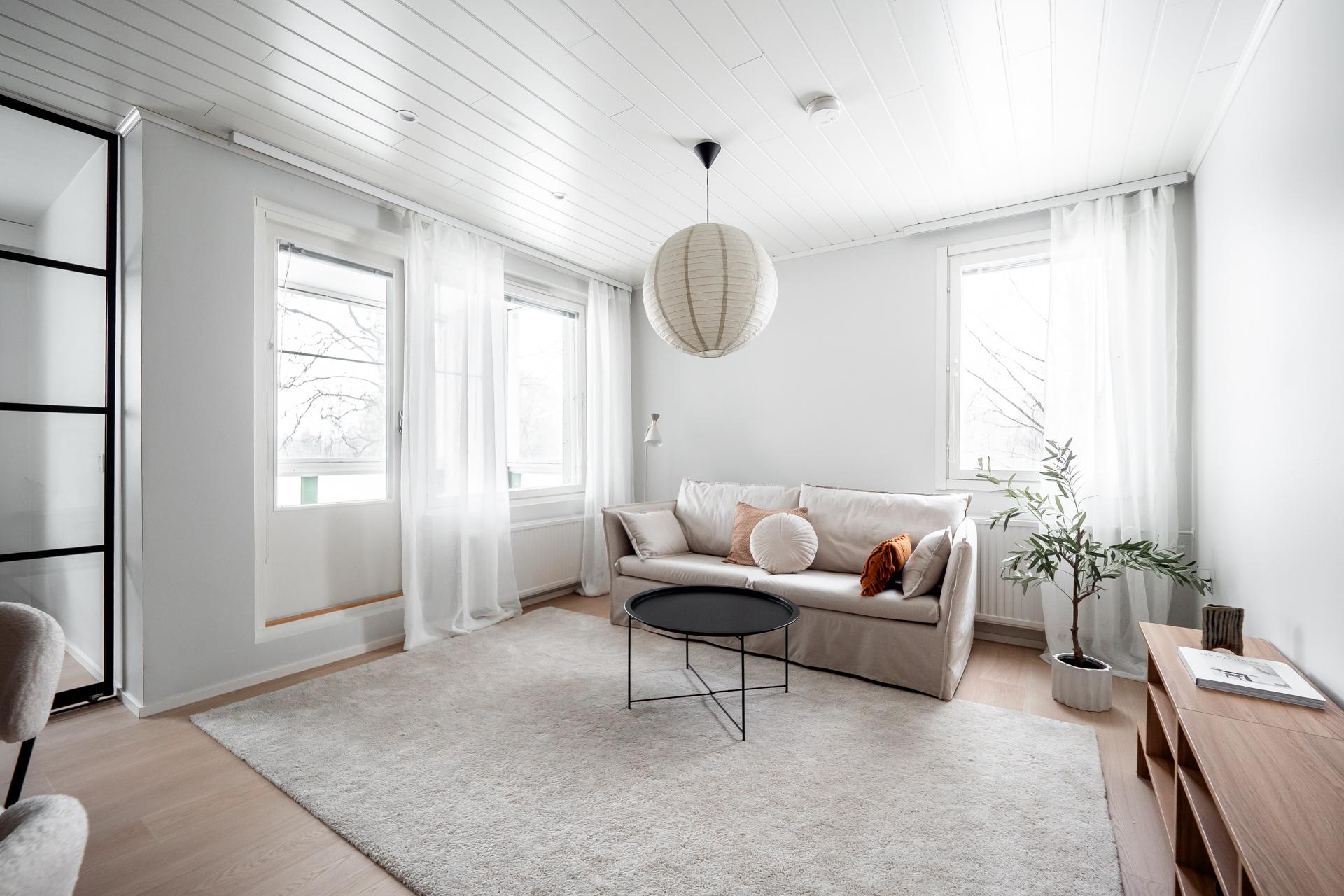 Valoisat, kauniit tilat