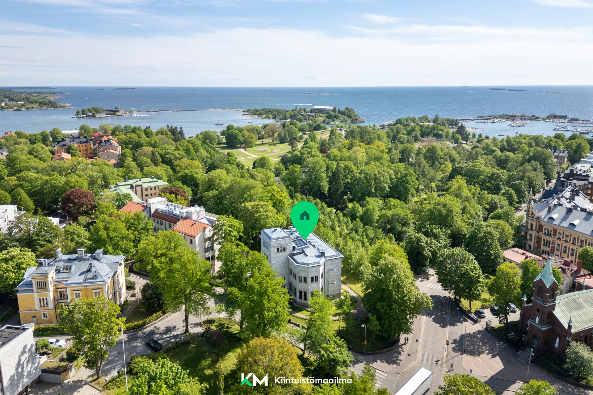 Itäinen Puistotie 1 MARMORIPALATSI, Kaivopuisto, Helsinki